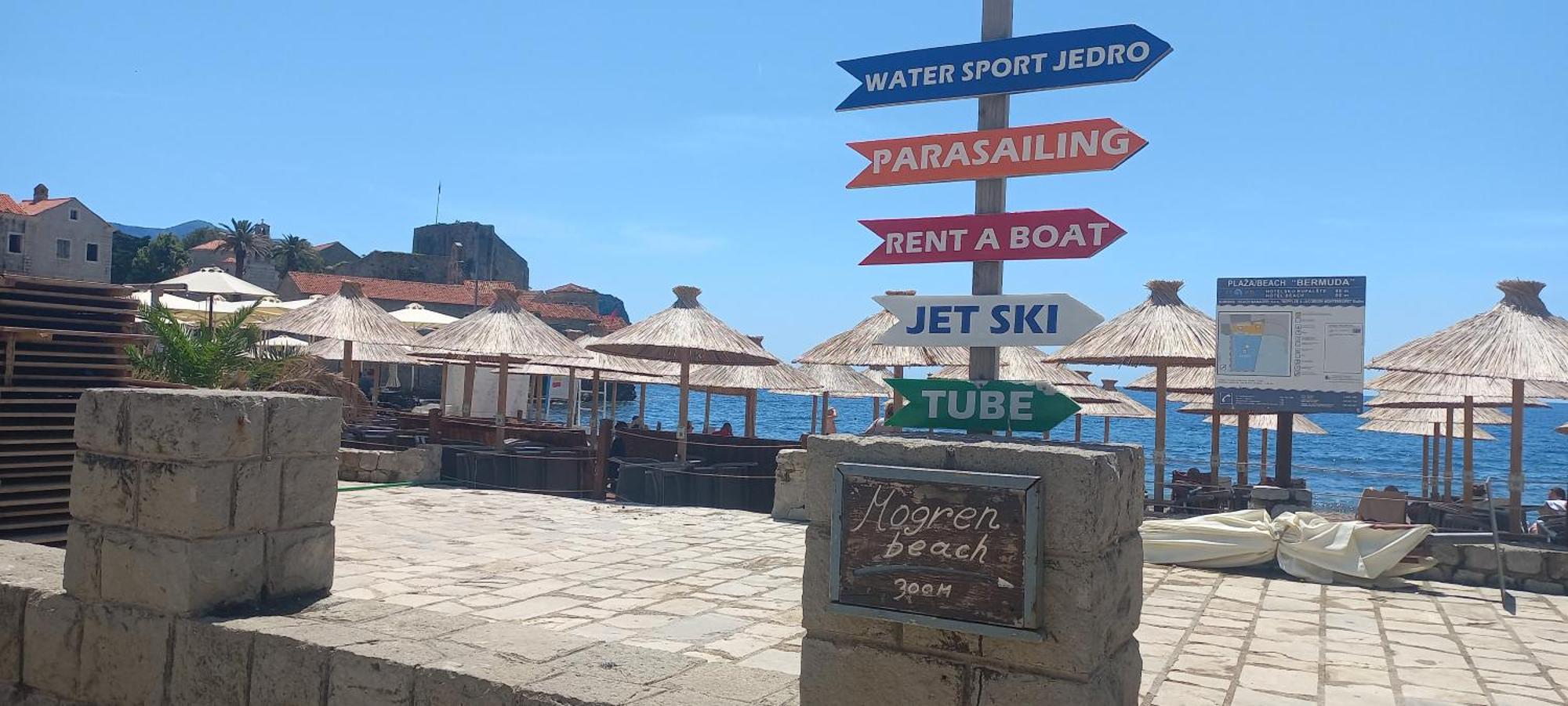 Budva Morska Oaza Esterno foto